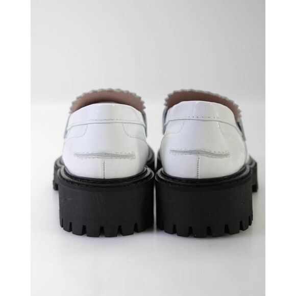 LÄST Matter white Leather Loafers EU40 - Picture 8 of 12